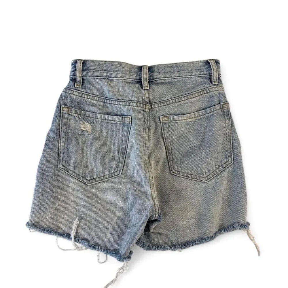 Pacsun light wash denim shorts lot